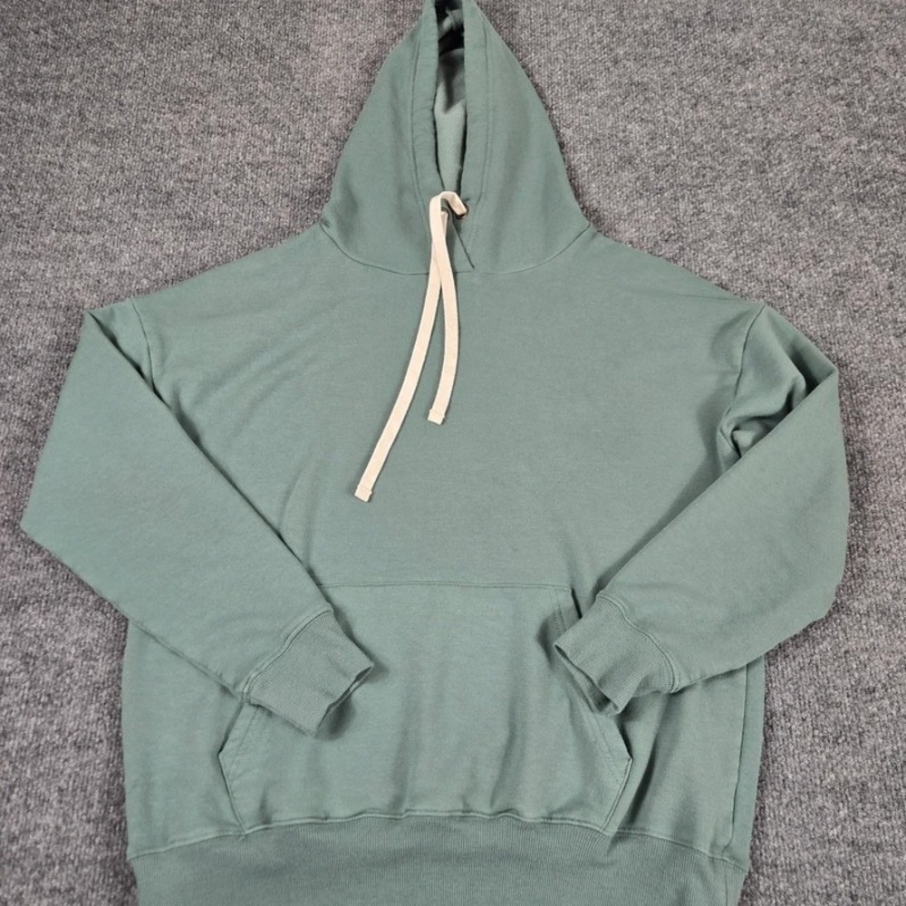 Buffalo David Bitton Sage Green Pullover Hoodie Women's Small Soft Stretch